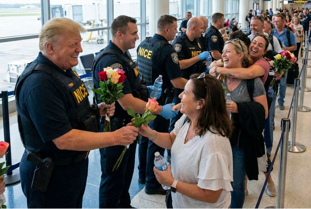 Trump changes ICE to NICE Blank Meme Template