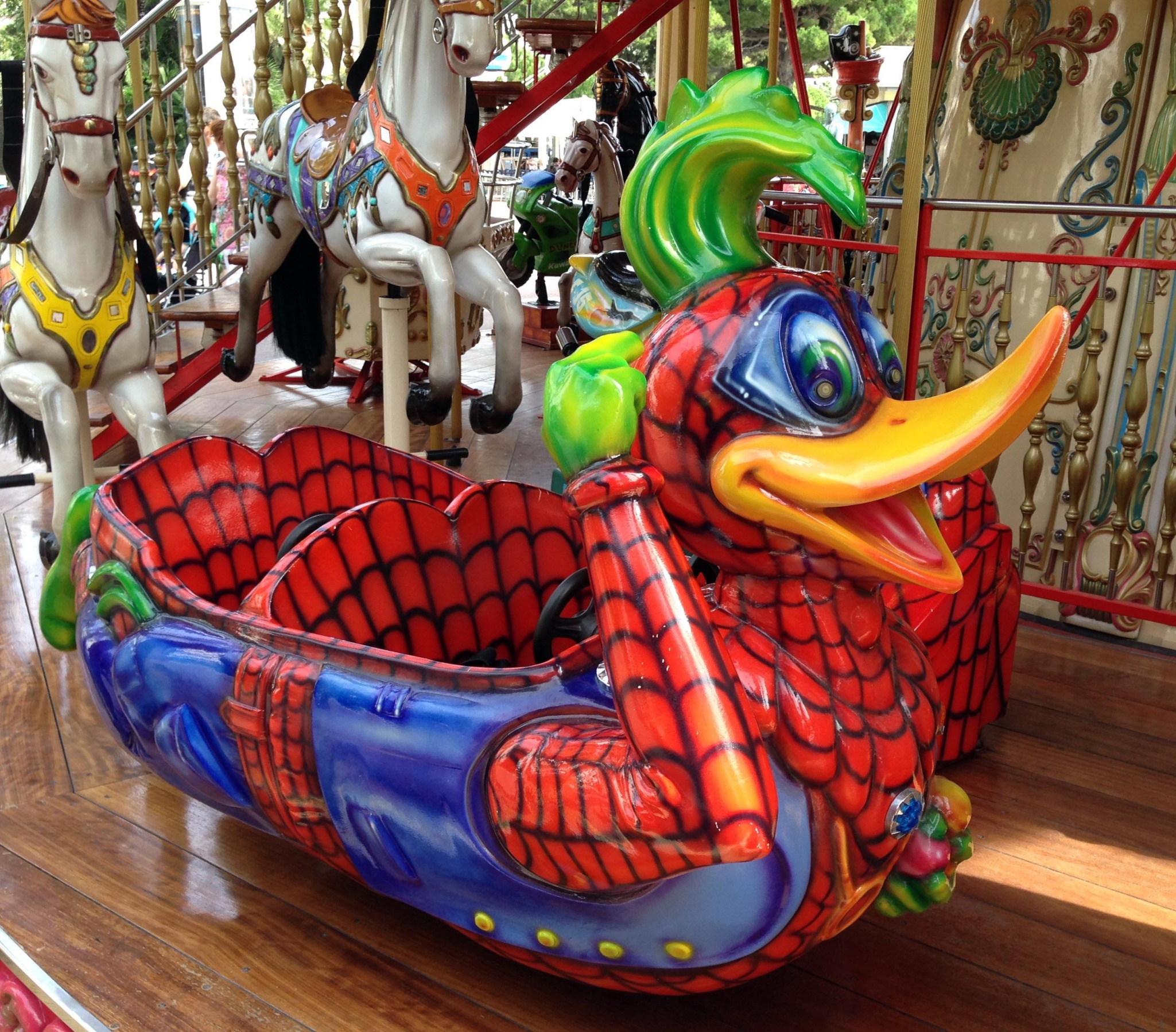 Spider-Man Woody Woodpecker Mexican Fair Rides Blank Meme Template