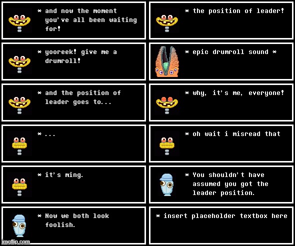 basically the leader vote | made w/ Imgflip meme maker