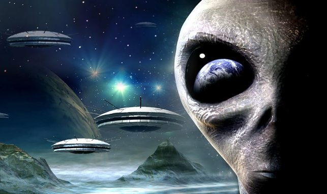 Aliens from UFOs Blank Meme Template