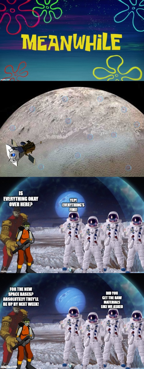 Team Wheatley vs Triton (Part 2) | made w/ Imgflip meme maker