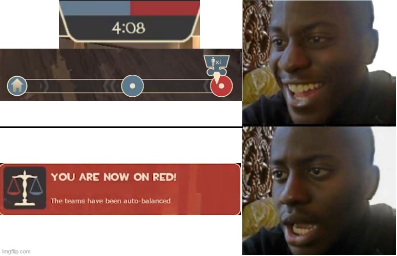 The most relatable tf2 meme ever | image tagged in disappointed black guy | made w/ Imgflip meme maker
