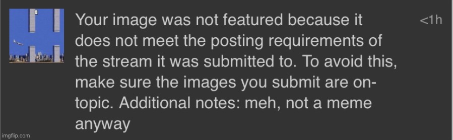 Vro it literally met the requirements | made w/ Imgflip meme maker