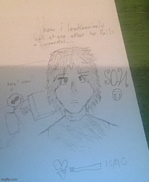 I drew this Foreskin meme bc I was bored | image tagged in forsaken | made w/ Imgflip meme maker