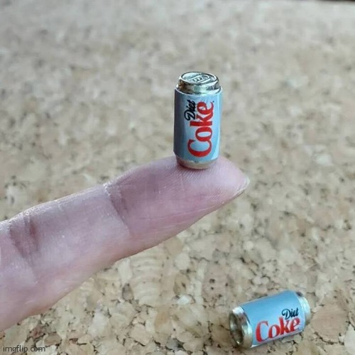 this is what joe biden meant when he said mini soda not that abysmally dogshit state | image tagged in mini soda | made w/ Imgflip meme maker