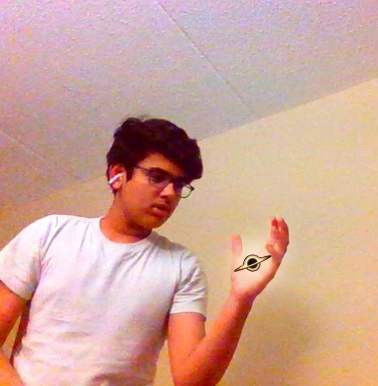 The power of TON 618 in my palm Blank Meme Template