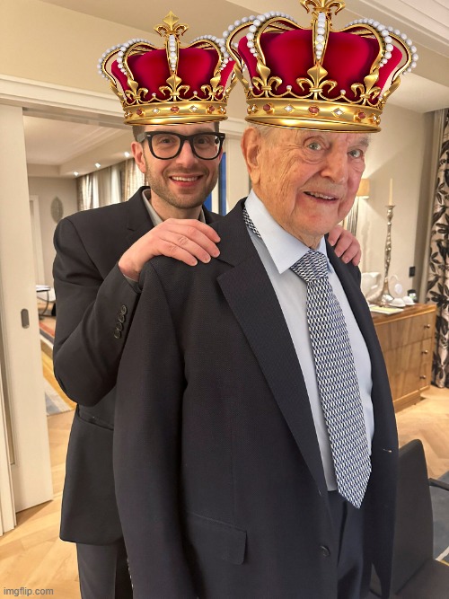 King George Soros Blank Meme Template