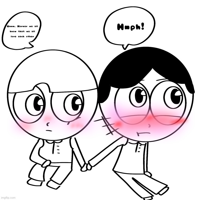 I shipped them (Jack Horner, X Georgie Porgie) | image tagged in shipping,art,fanart | made w/ Imgflip meme maker