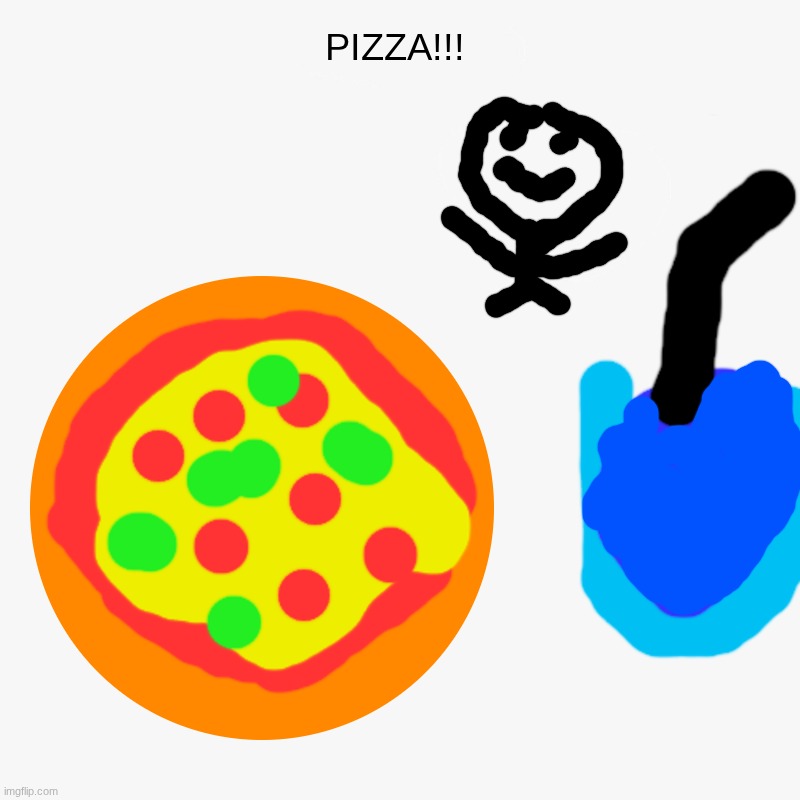 PIZZA (i made it) | image tagged in pizza | made w/ Imgflip meme maker