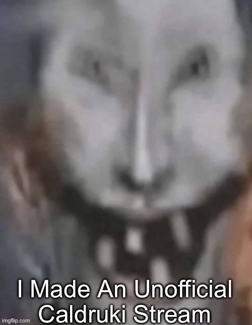 Caldruki Stream | I Made An Unofficial Caldruki Stream | image tagged in jonkled,caldruki | made w/ Imgflip meme maker