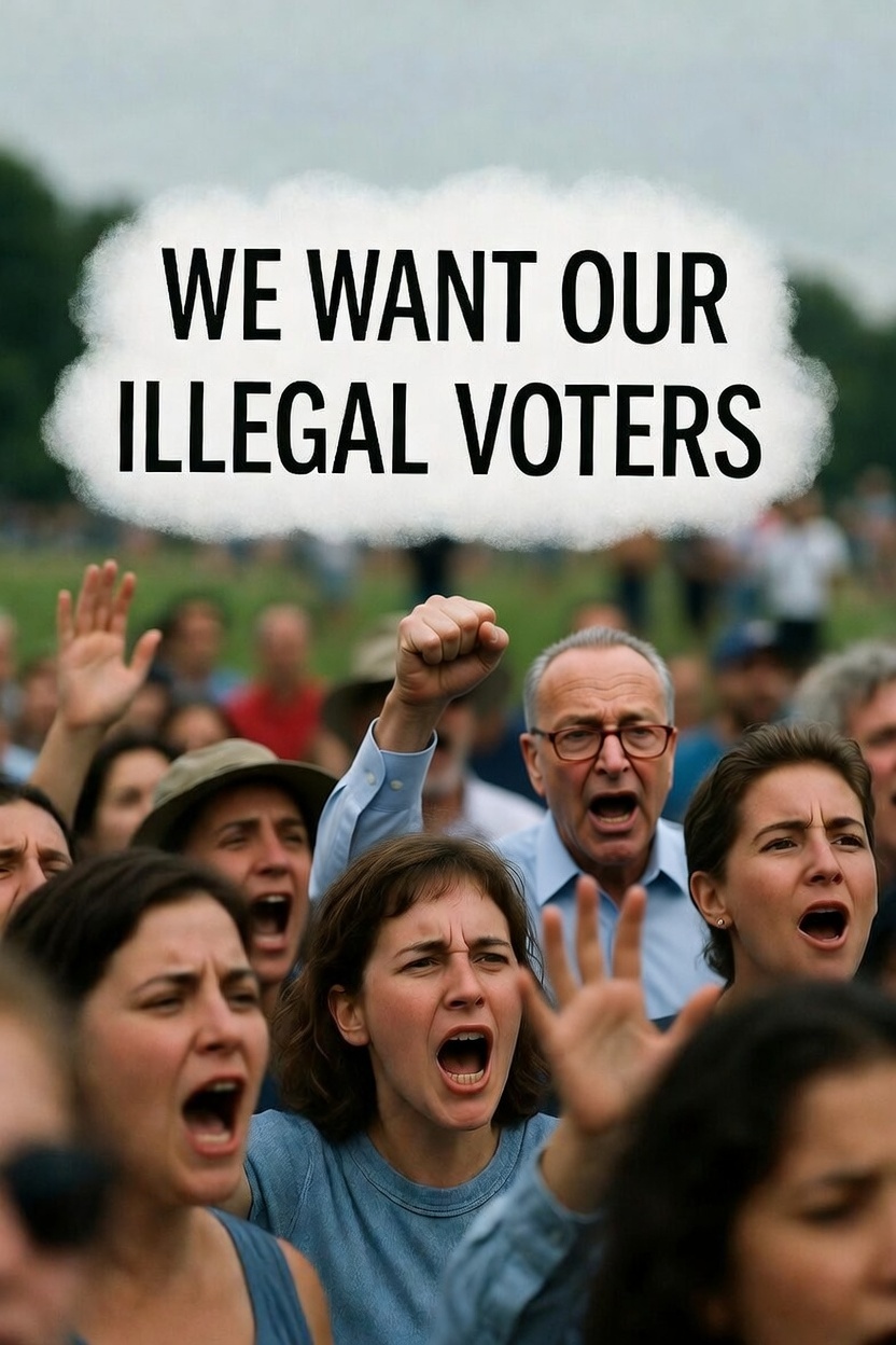 Illegal voters Blank Meme Template