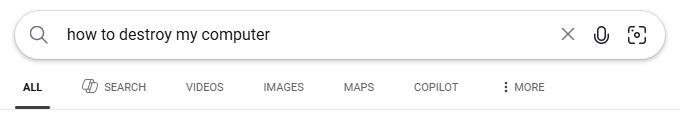 how to destroy my computer Blank Meme Template