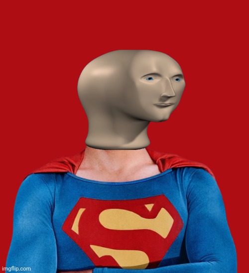 Superman headless | image tagged in superman headless,meme man,superman,mashup | made w/ Imgflip meme maker
