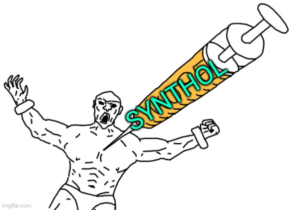 Synthol injection | Synthol | image tagged in hope injection | made w/ Imgflip meme maker