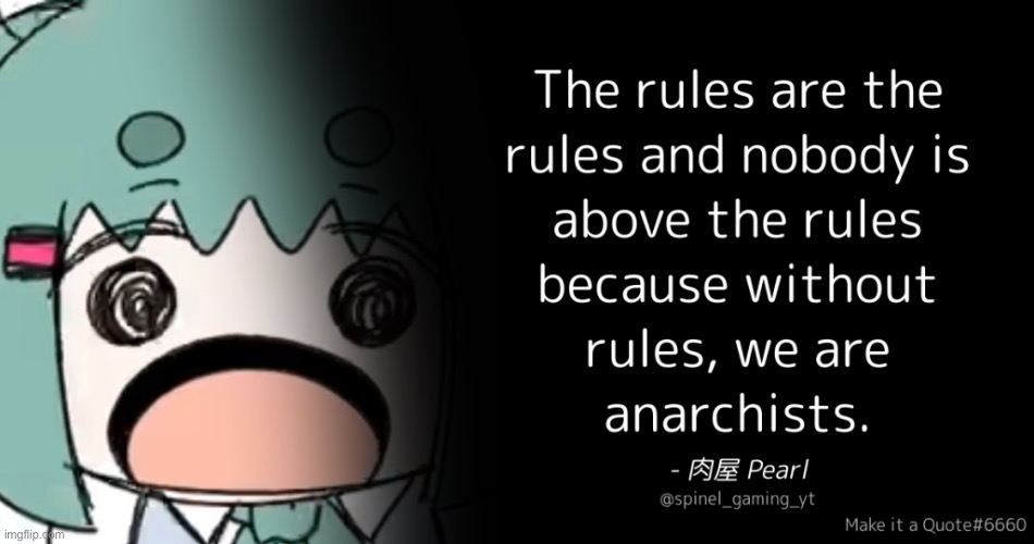 I made this btw in the discord. (A simple notice about the rules here) | made w/ Imgflip meme maker