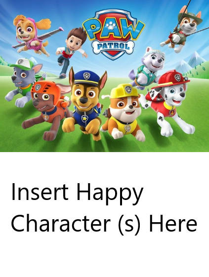 Who Loves Paw patrol Blank Meme Template