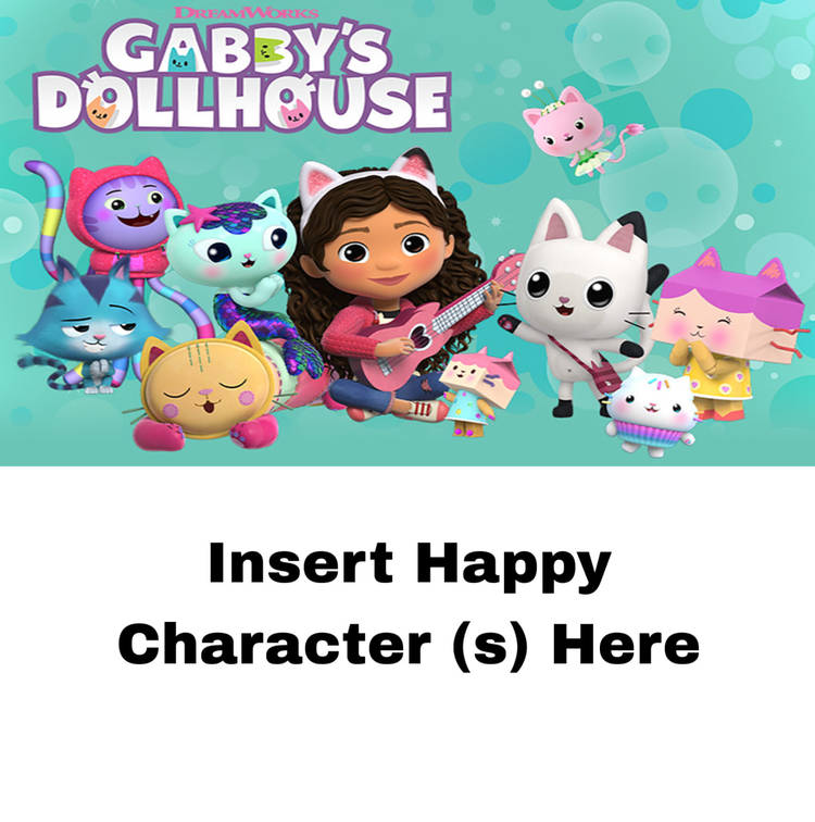 Who Likes Gabby's Dollhouse Blank Meme Template