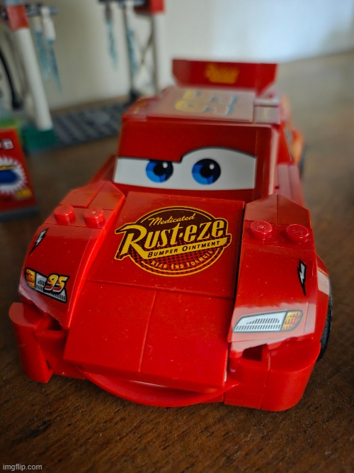 Lego Lightning McQueen | made w/ Imgflip meme maker