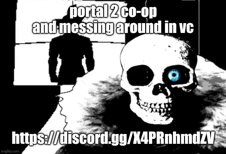 this is a vc of all time | portal 2 co-op and messing around in vc; https://discord.gg/X4PRnhmdZV | image tagged in i heard you're pretty strong | made w/ Imgflip meme maker