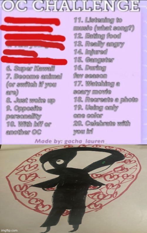 Prison with Hearts around him (Day 5) | image tagged in oc challenge,prison,cute,hearts,kawaii,robber mask | made w/ Imgflip meme maker