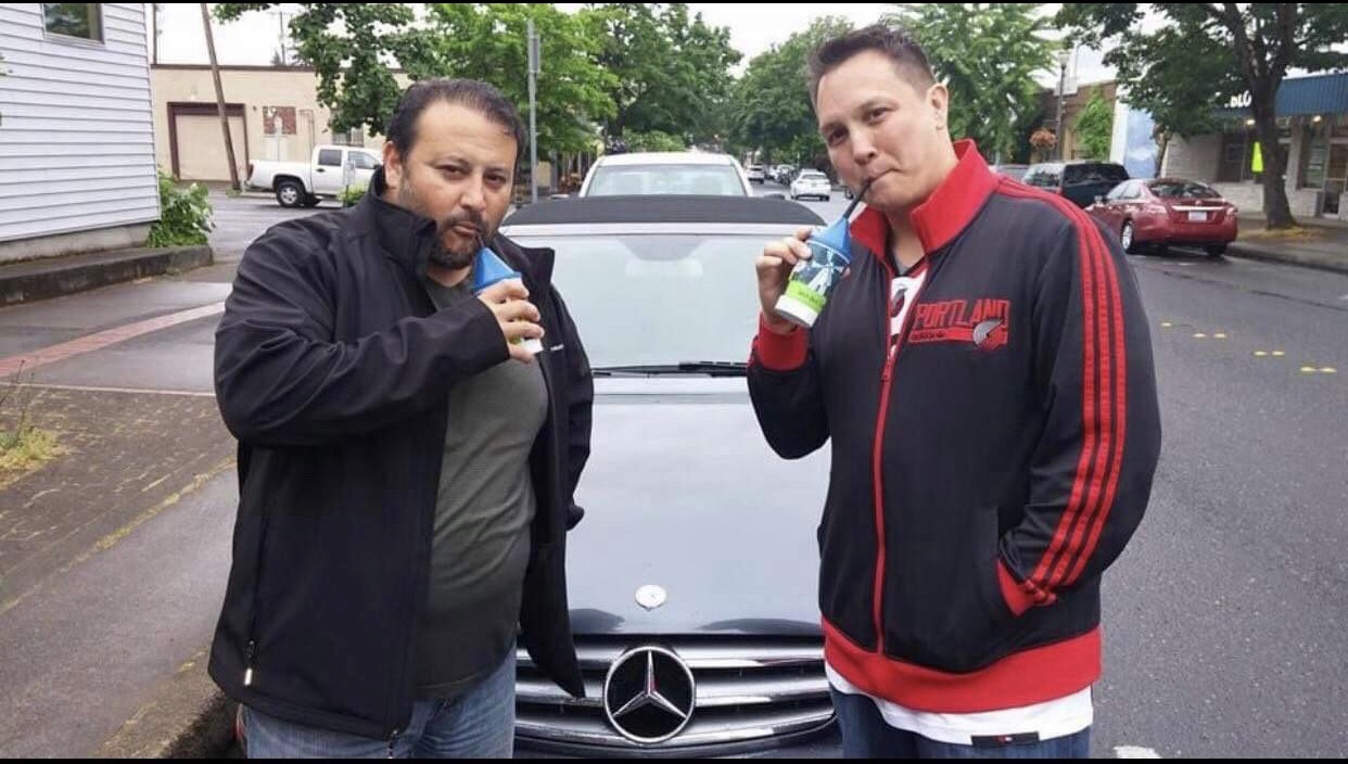 Alberto & Joey Blank Meme Template