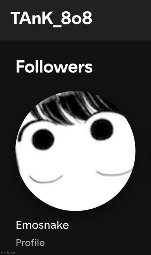 why is emosnake following my irl friend on spotify | made w/ Imgflip meme maker