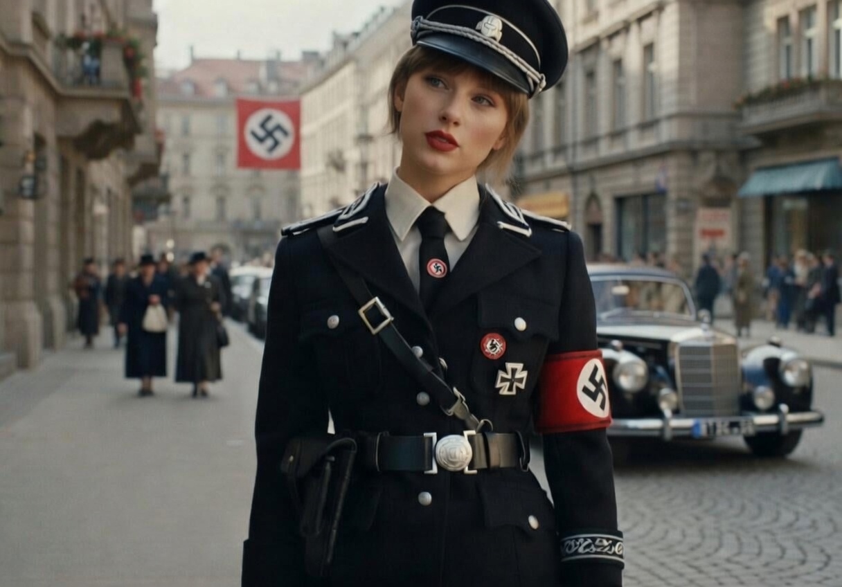 Taylor nazi Blank Meme Template