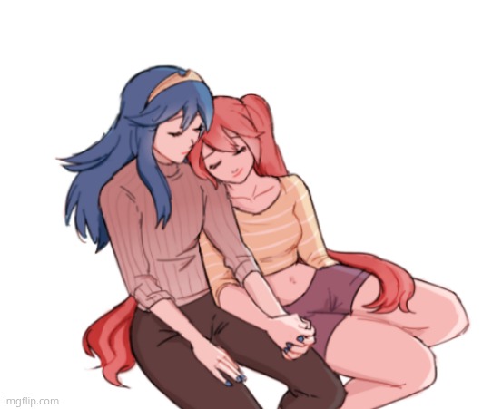 is there a lore reason why I love these two and want them to live a happy life together? | made w/ Imgflip meme maker