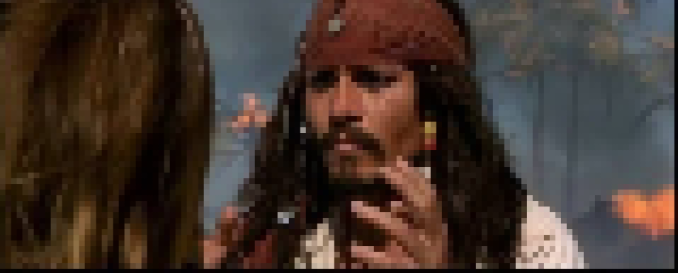 Pixel jack sparrow Blank Meme Template