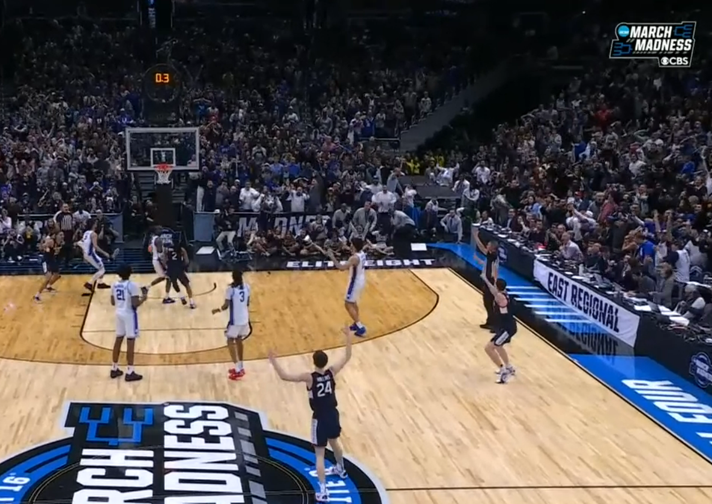 UConn v Duke final shot Blank Meme Template