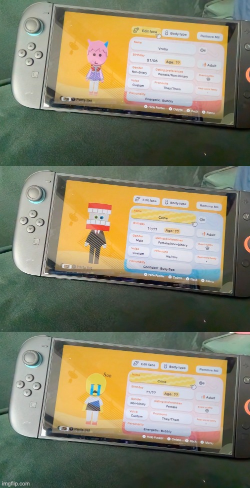 my miis | made w/ Imgflip meme maker