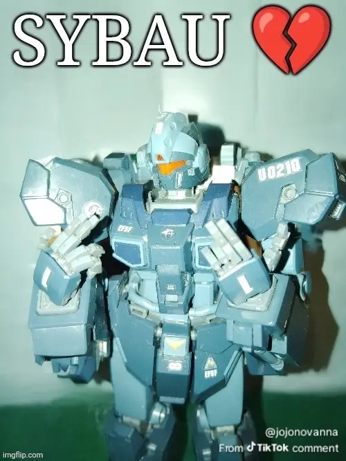 Gundam sybau | image tagged in gundam sybau | made w/ Imgflip meme maker