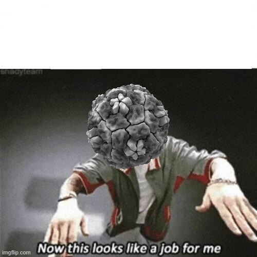 this looks like a job for flu Blank Meme Template