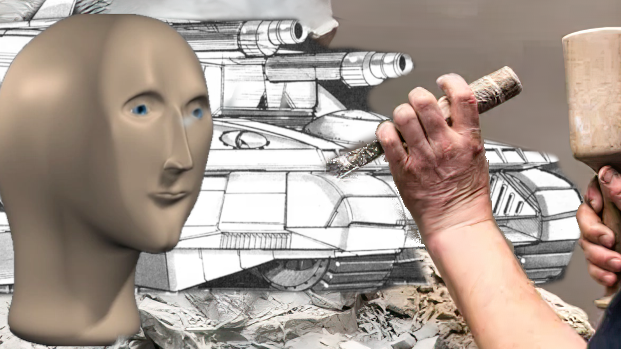 skulptor Blank Meme Template