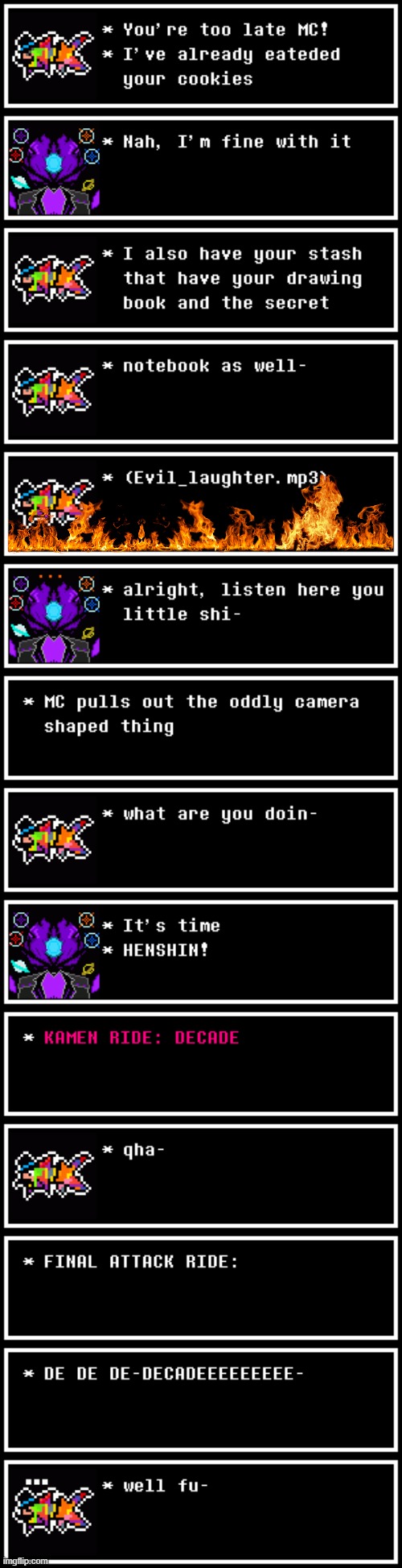 BRUH | image tagged in bruh,kamen rider | made w/ Imgflip meme maker