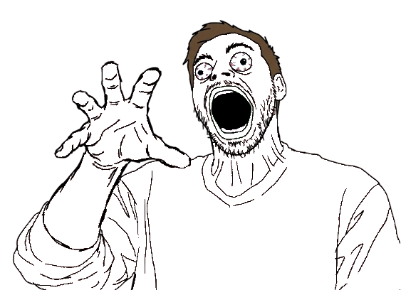 Soyjak Manu Blank Meme Template