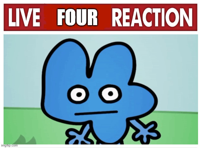 four reaction Blank Meme Template
