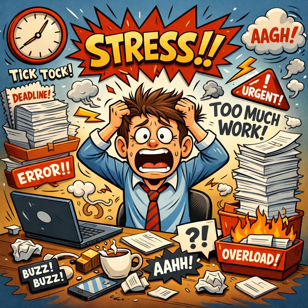 Of stress Blank Meme Template