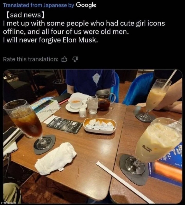 waiter waiter more tweets of japan | image tagged in japanese | made w/ Imgflip meme maker