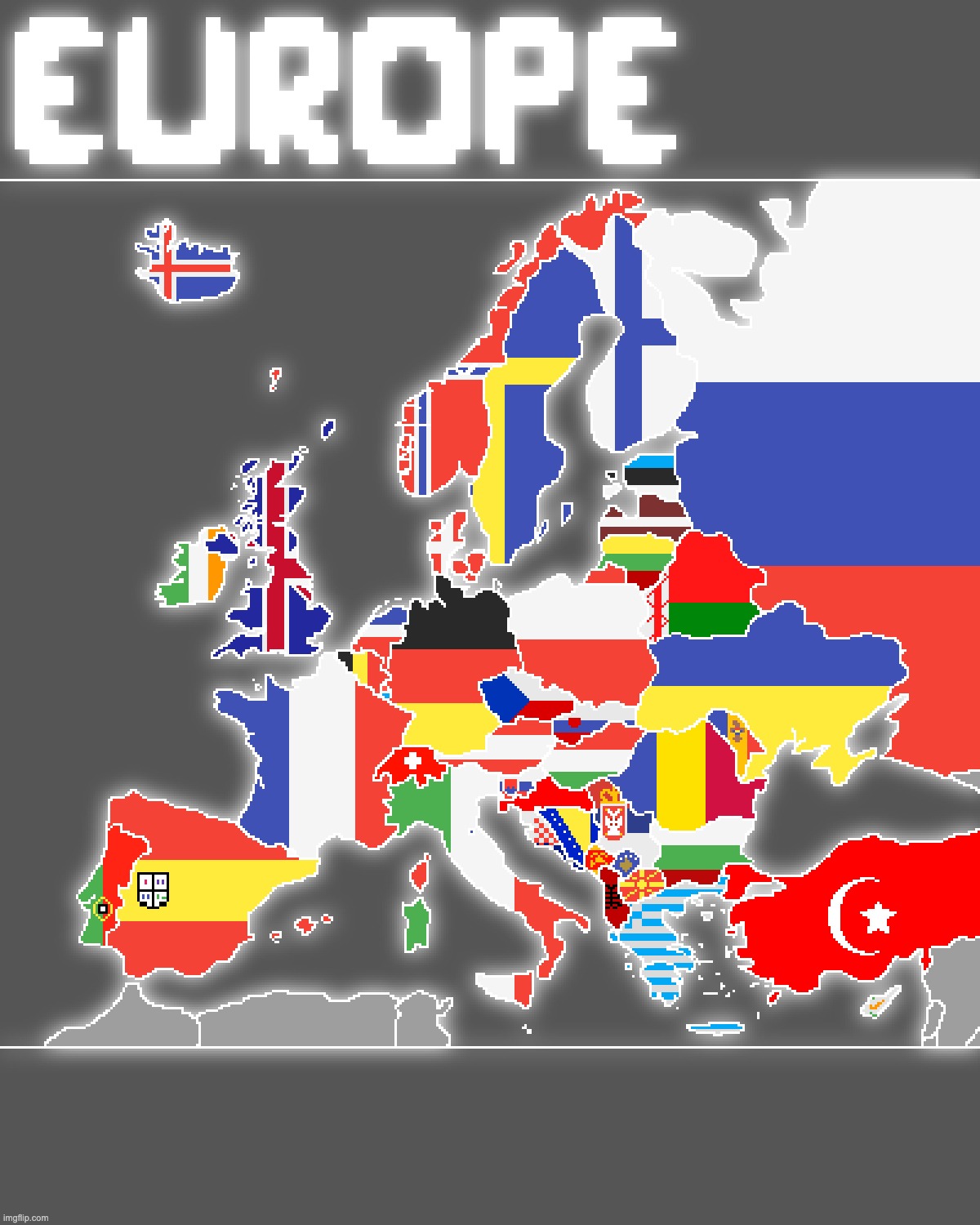 gimmie two countries bordering each other. we are restarting ts. | made w/ Imgflip meme maker