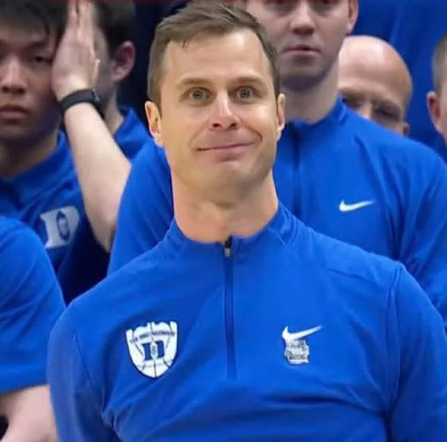 134-1 2026 Duke Eliminated Blank Meme Template