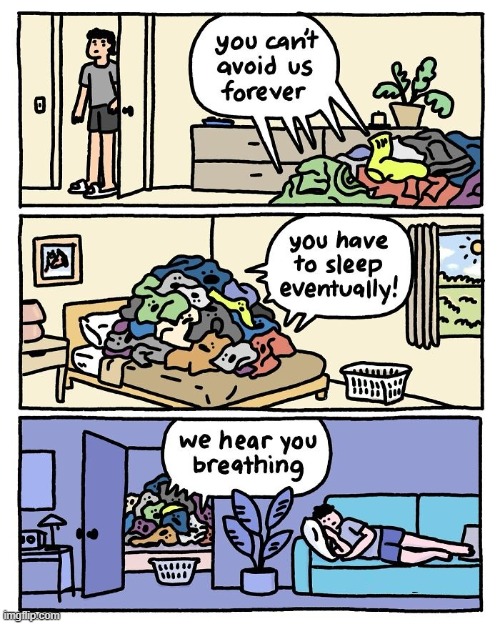 Avoid the Laundry | image tagged in comics | made w/ Imgflip meme maker