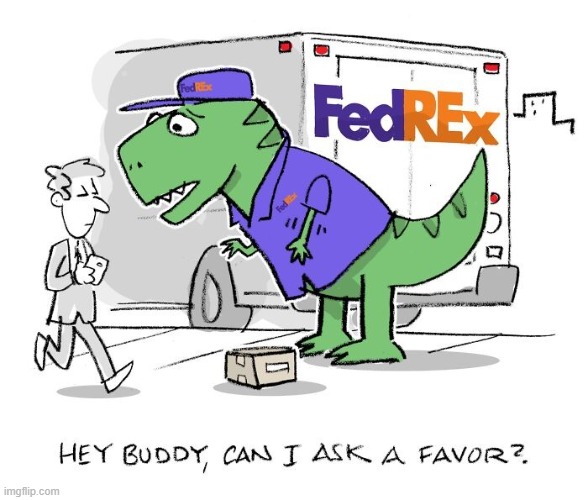 Fed Rex | image tagged in comics | made w/ Imgflip meme maker