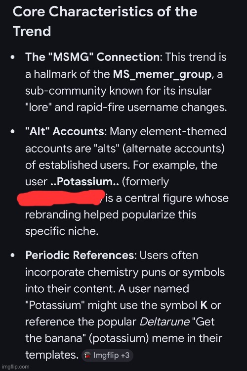 I LOOKED UP THE ELEMENT NAME TREND WHY IS IT TALKING ABOUT MEEE | made w/ Imgflip meme maker