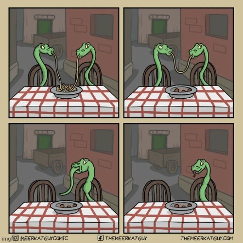 Snake noodle | image tagged in snake,noodle,noodles,snakes,comics,comics/cartoons | made w/ Imgflip meme maker