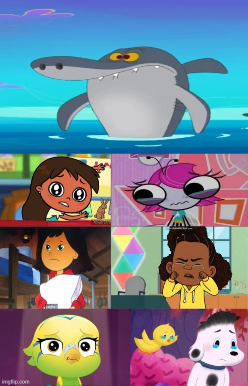 Even Sharko isn't mad | image tagged in ruin this fill in meme 100i,zig and sharko | made w/ Imgflip meme maker