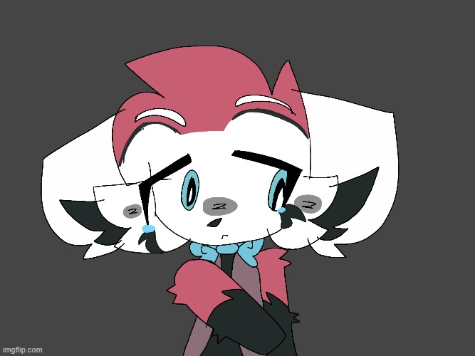 Remi crying :( (art by me) | made w/ Imgflip meme maker