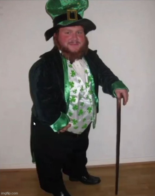 leprechaun caseoh | image tagged in leprechaun caseoh | made w/ Imgflip meme maker