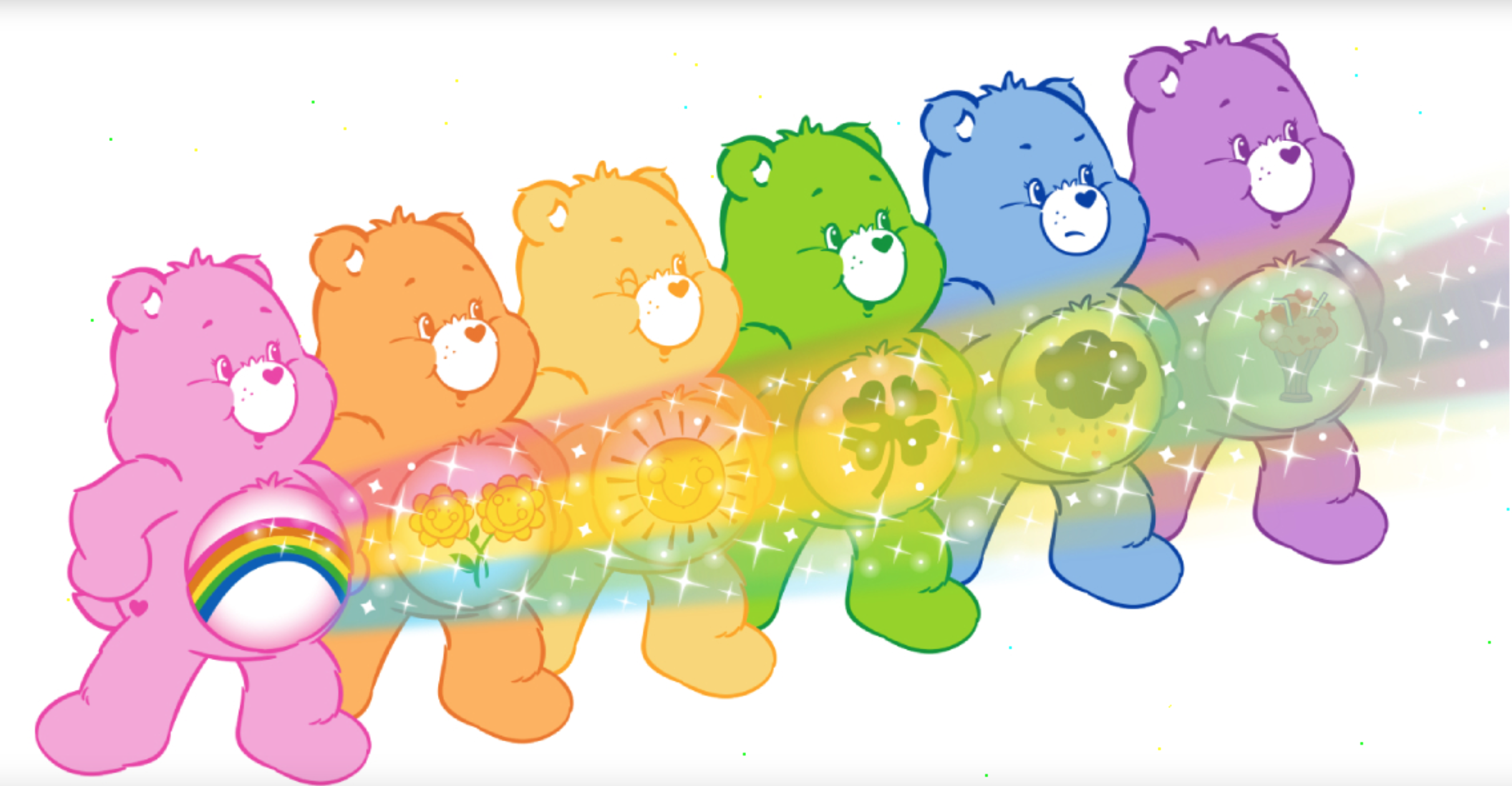 Care Bear Stare Blank Meme Template