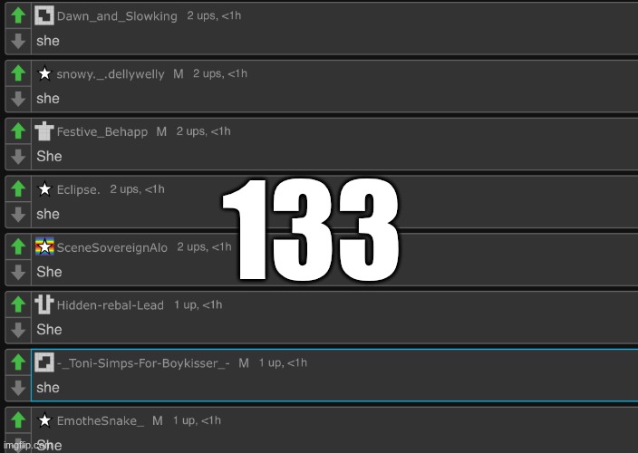 she | 133 | image tagged in she | made w/ Imgflip meme maker